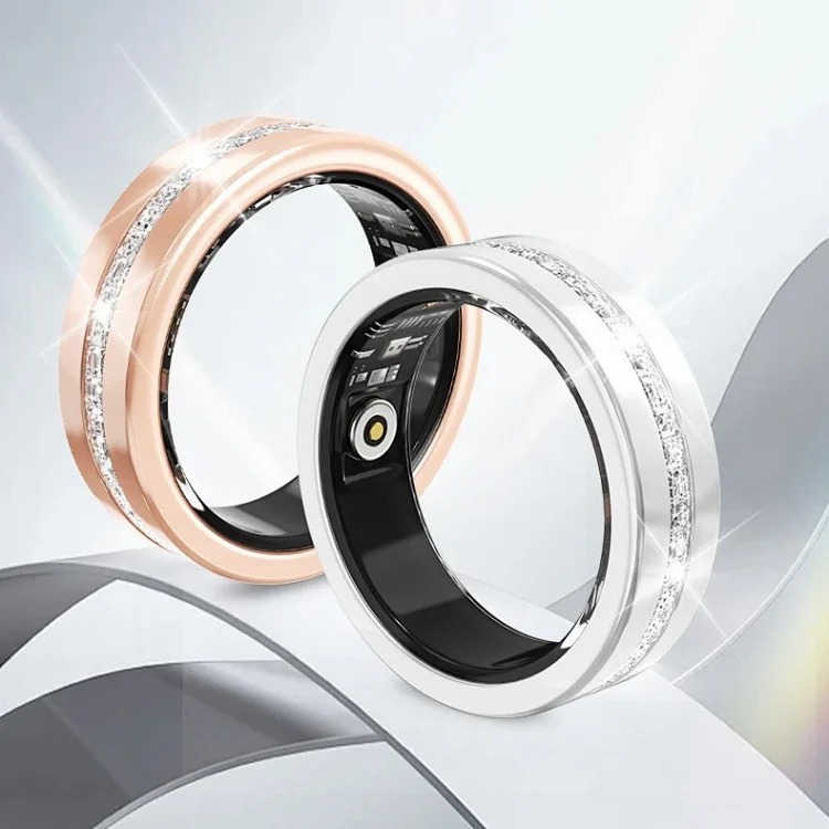 Cross-border Daring V6 smart ring multifunctional sports step counting wearable ring heart rate sleep data analysis
