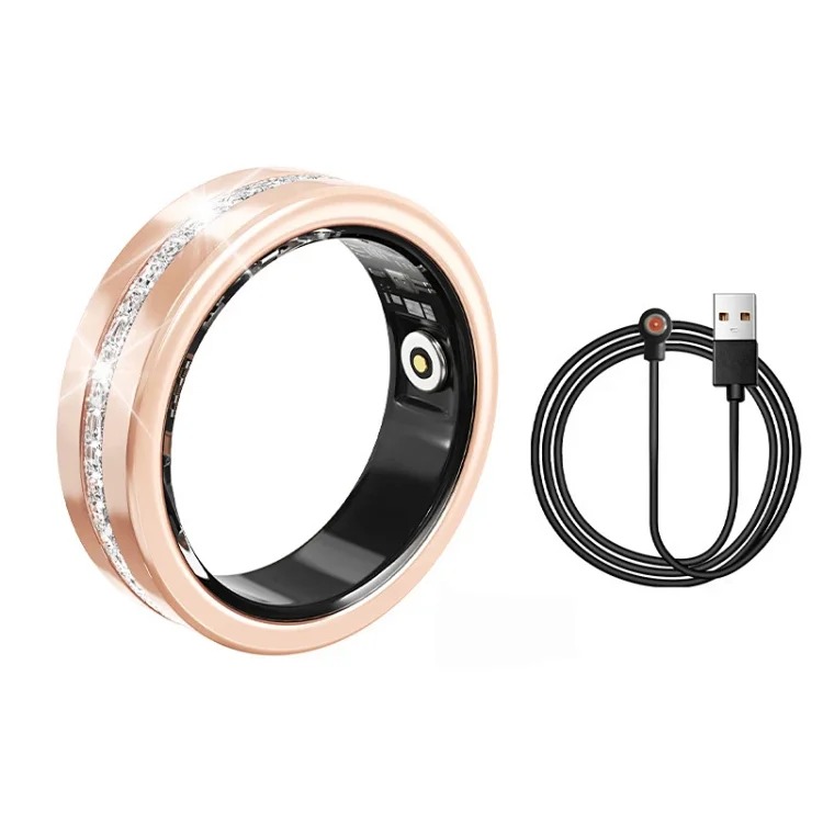 Cross-border Daring V6 smart ring multifunctional sports step counting wearable ring heart rate sleep data analysis