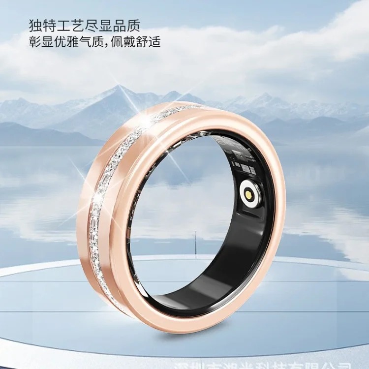 Cross-border Daring V6 smart ring multifunctional sports step counting wearable ring heart rate sleep data analysis