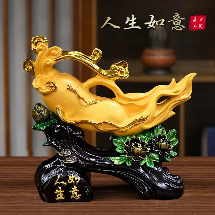 Life Wishful Decoration Living Room TV Cabinet Porch Wine Cabinet Chinese Home Decoration Housewarming Gift Opening Gift