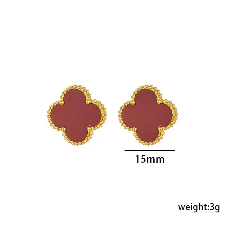 Four-leafcloverpendant bracelet necklace earrings collection