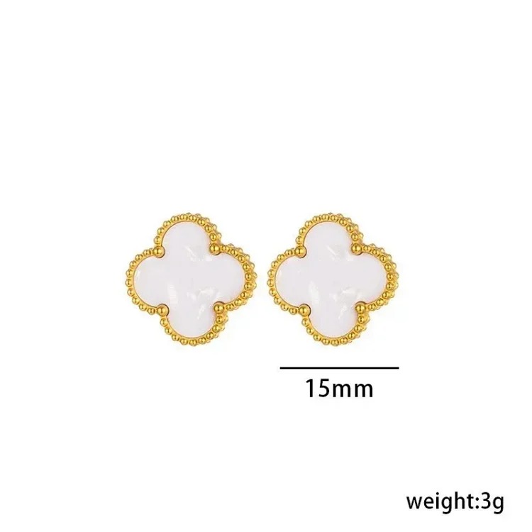 Four-leafcloverpendant bracelet necklace earrings collection