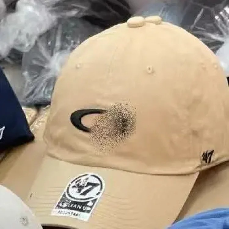 Spot OKLY Ollie 47brand men's and women's joint curved brim retro washed embroidered baseball cap