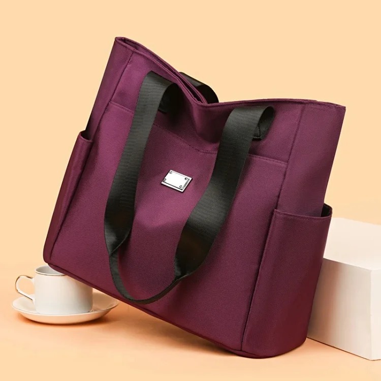 2025 New Trendy Fashion Commuting Bag Women's Shoulder Large Capacity Tote Bag Versatile Mummy Luncheon Tote Bag