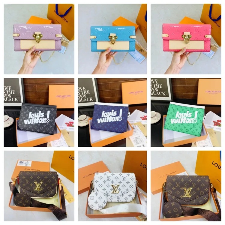 New fashionable chain crossbody small square bag, versatile bag (plastic film