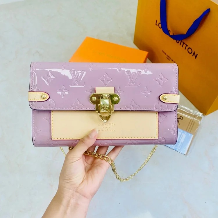 New fashionable chain crossbody small square bag, versatile bag (plastic film image 3