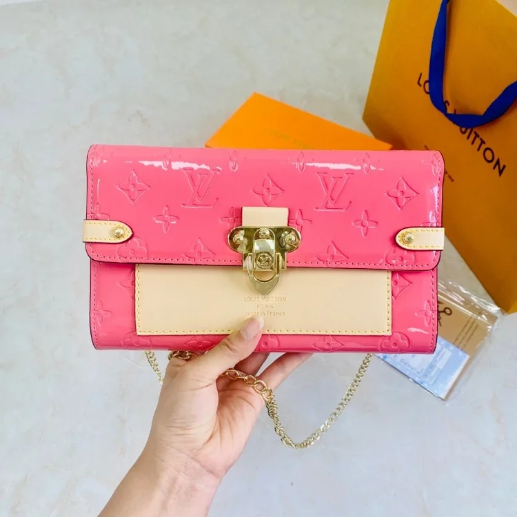 New fashionable chain crossbody small square bag, versatile bag (plastic film image 4