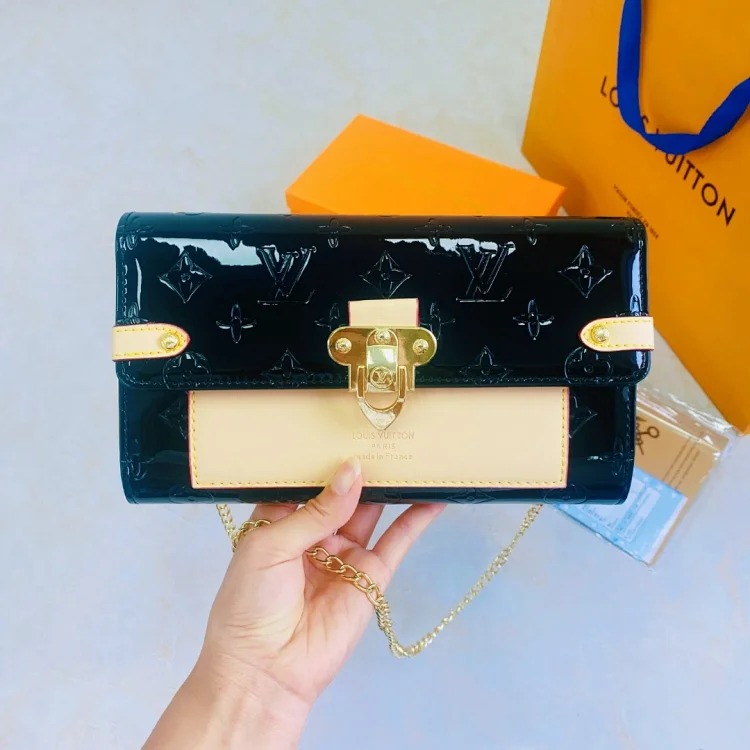 New fashionable chain crossbody small square bag, versatile bag (plastic film image 5