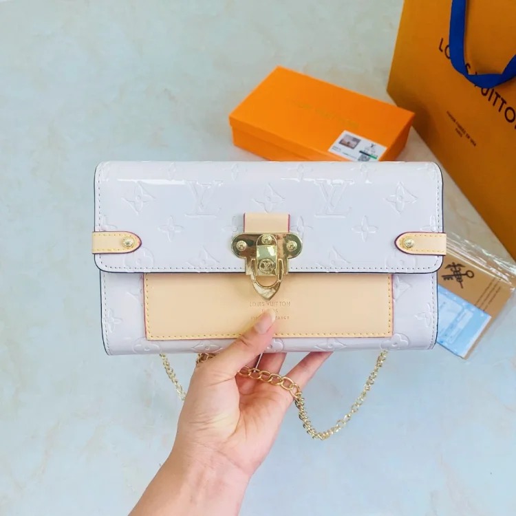 New fashionable chain crossbody small square bag, versatile bag (plastic film image 6