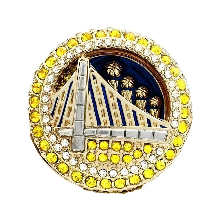 Official of the 2022 new NBA Golden State Warriors Curry championship ring rotatable ring men's ring