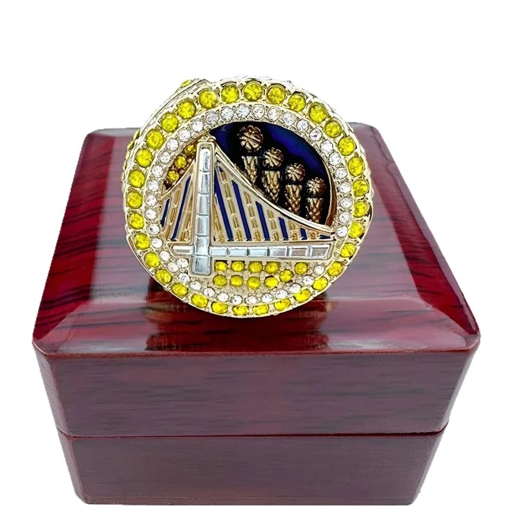 Official of the 2022 new NBA Golden State Warriors Curry championship ring rotatable ring men's ring