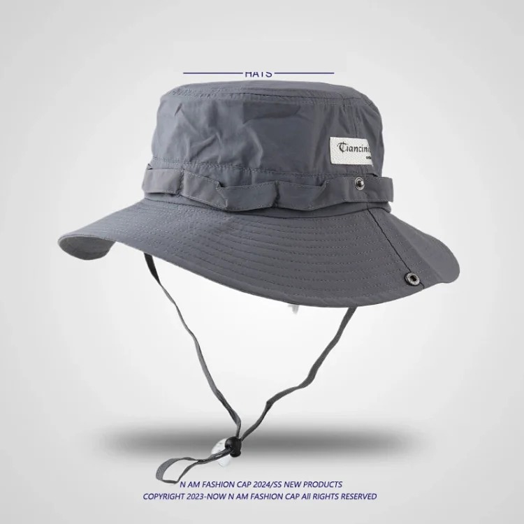 Women's sun protection hat for spring and summer outdoor travel, anti-UV hiking hat, full sun protection, fishing sunshade sun hat