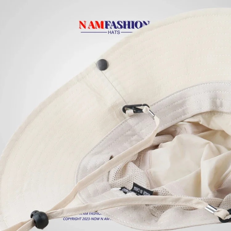 Women's sun protection hat for spring and summer outdoor travel, anti-UV hiking hat, full sun protection, fishing sunshade sun hat