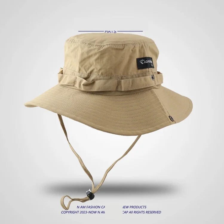 Women's sun protection hat for spring and summer outdoor travel, anti-UV hiking hat, full sun protection, fishing sunshade sun hat