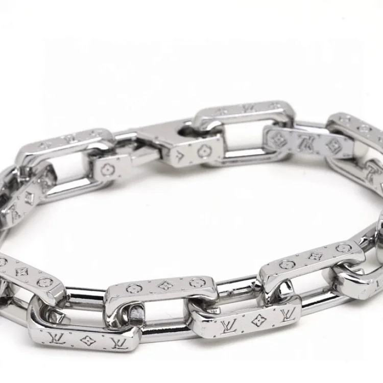 MONOGRAM bracelet - Titanium steel