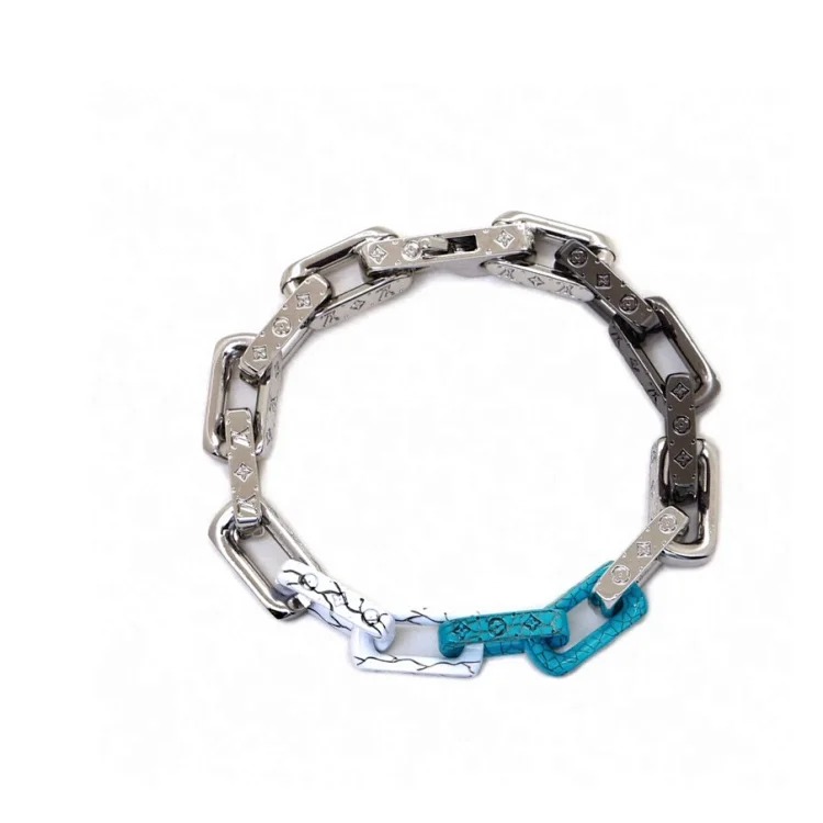 MONOGRAM bracelet - Titanium steel