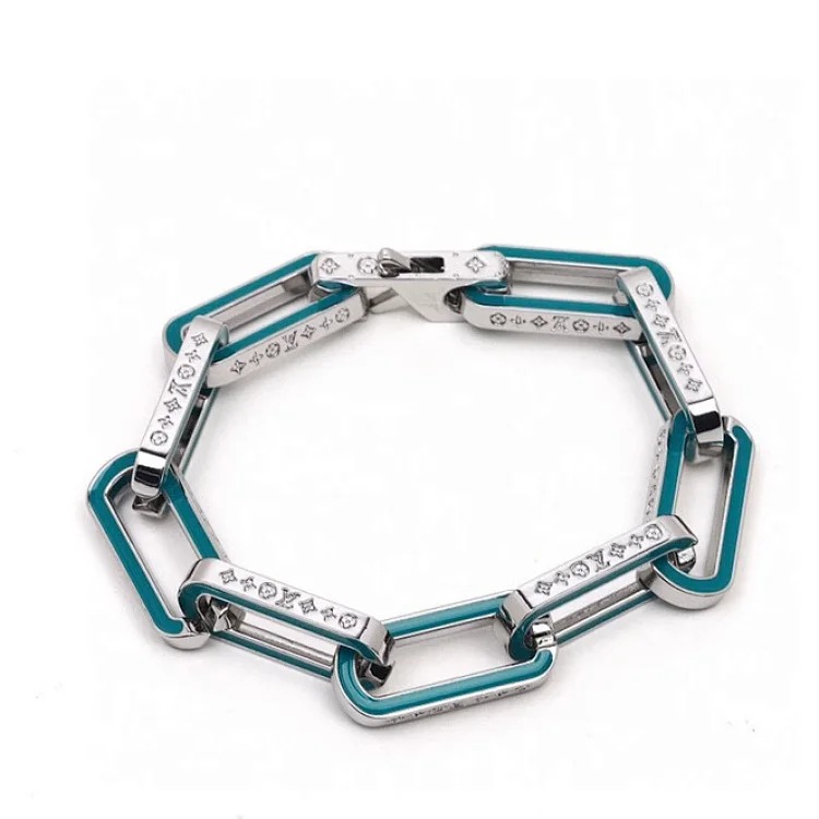 MONOGRAM bracelet - Titanium steel