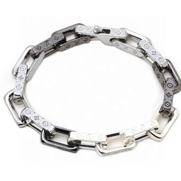 MONOGRAM bracelet - Titanium steel