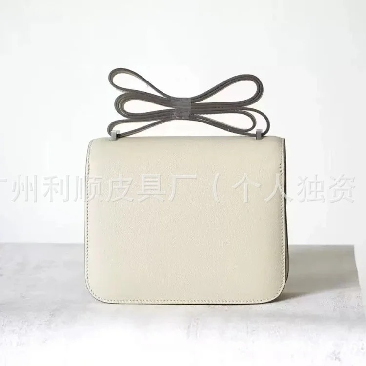 Foreign trade Guangzhou high-quality H buckle stewardess bag Kangkang small square bag EP genuine leather palm print tofu bag single shoulder crossbody womens bag(pic9) Foreign trade Guangzhou high-quality H buckle stewardess bag Kangkang small square bag EP genuine leather palm print tofu bag single shoulder crossbody women's bag