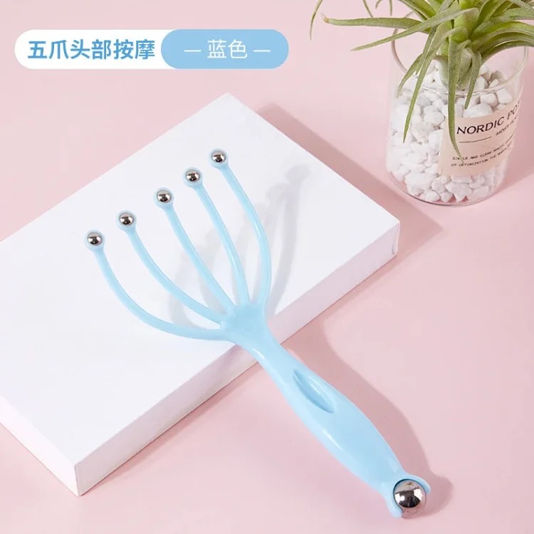 Louis Vuitton Nine-claw head massager scalp ball manual massage five-claw head therapy relaxation, decompression, scratching and scratching hair comb artifact