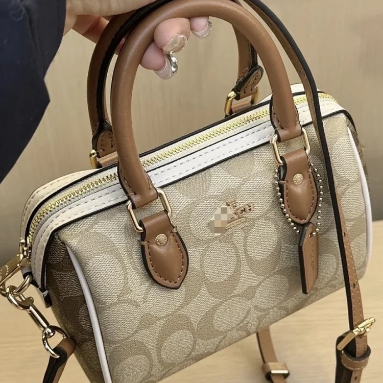 Louis Vuitton Rowan 18 classic presbyopia Boston pillow bag mini portable crossbody cute women's bag