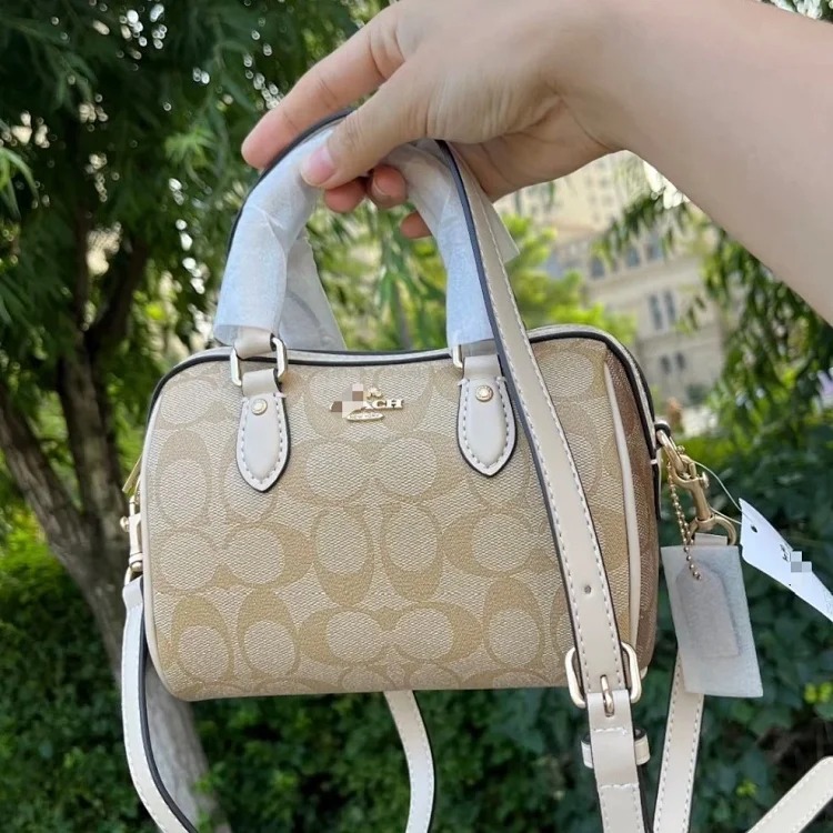 Louis Vuitton Rowan 18 classic presbyopia Boston pillow bag mini portable crossbody cute women's bag