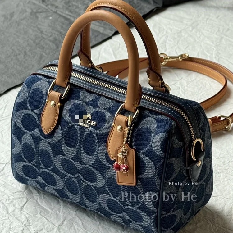 Louis Vuitton Rowan 18 classic presbyopia Boston pillow bag mini portable crossbody cute women's bag