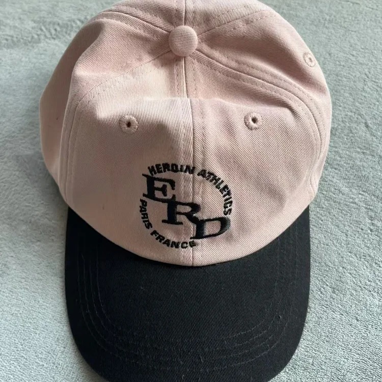 ERD melancholy rich second generation 24SS slogan embroidered duck bill baseball cap WG