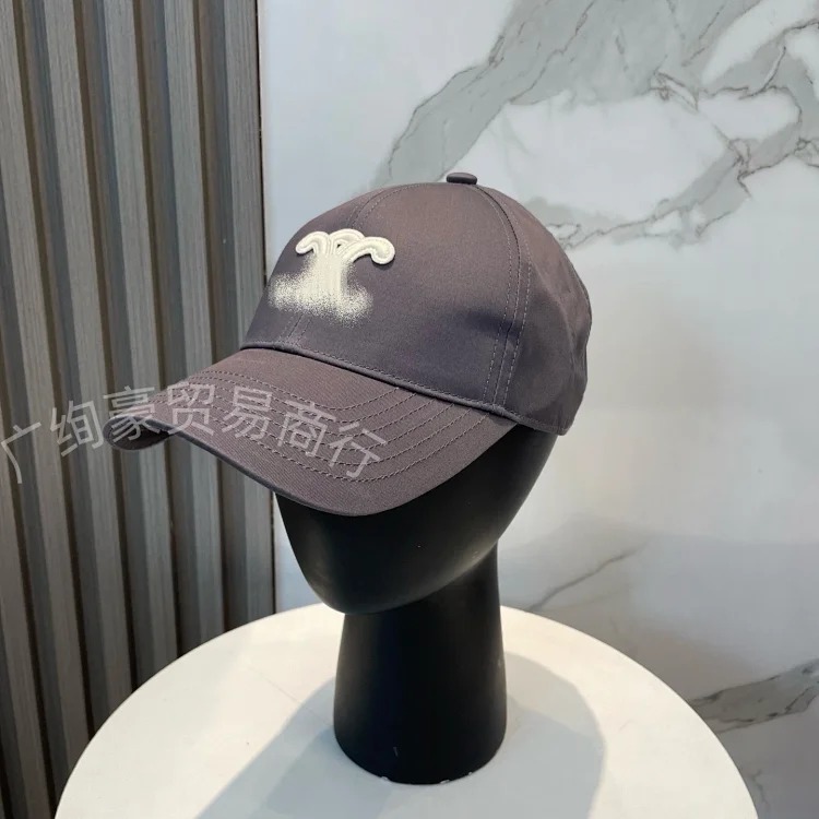 Celine New Arc de Triomphe correct baseball cap fashionable and versatile cross-border peaked cap for men and women sun protection sunshade hat batch