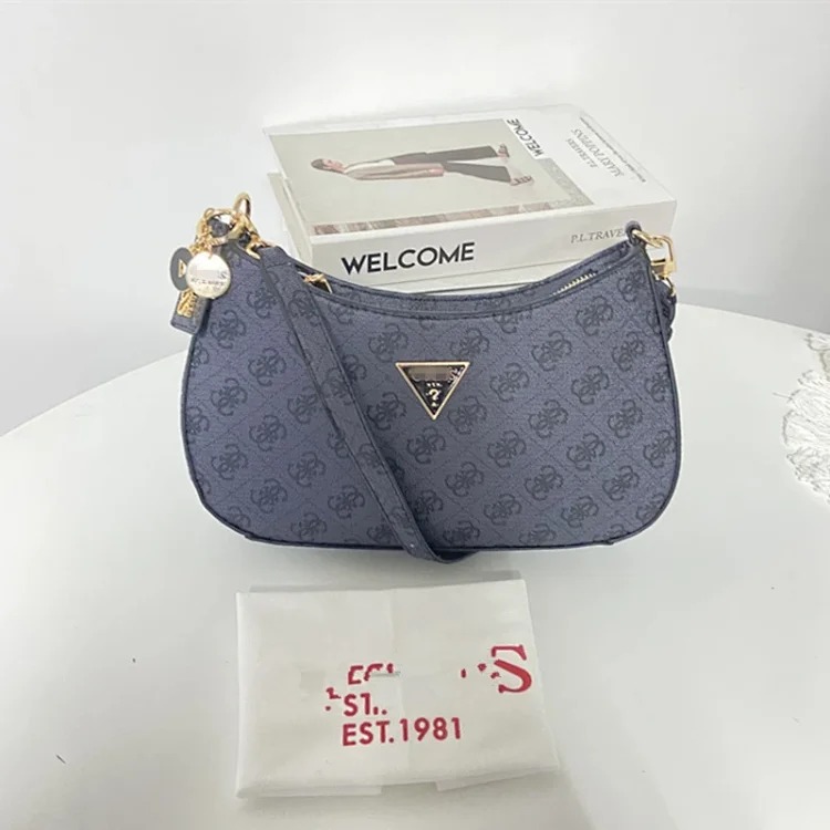 Foreign trade GS retro niche large-capacity armpit bag high-end 2024 summer European and American daily versatile shoulder bag for women