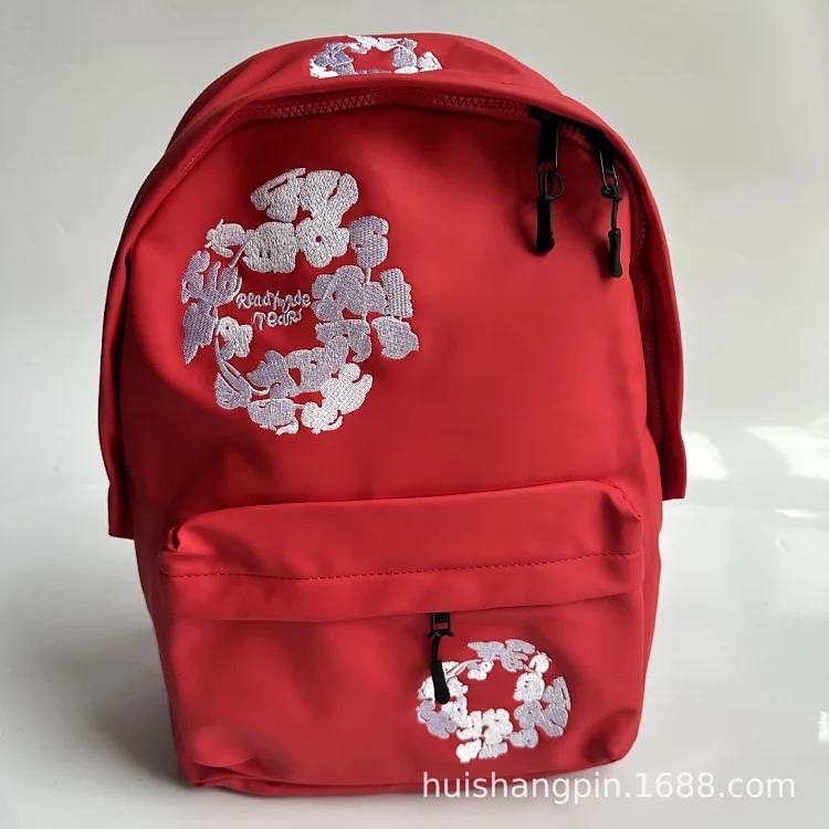 2025 new style embroidered backpack for men and women