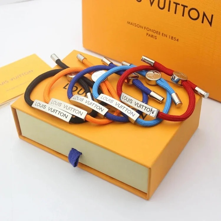 L hook color rope bracelet