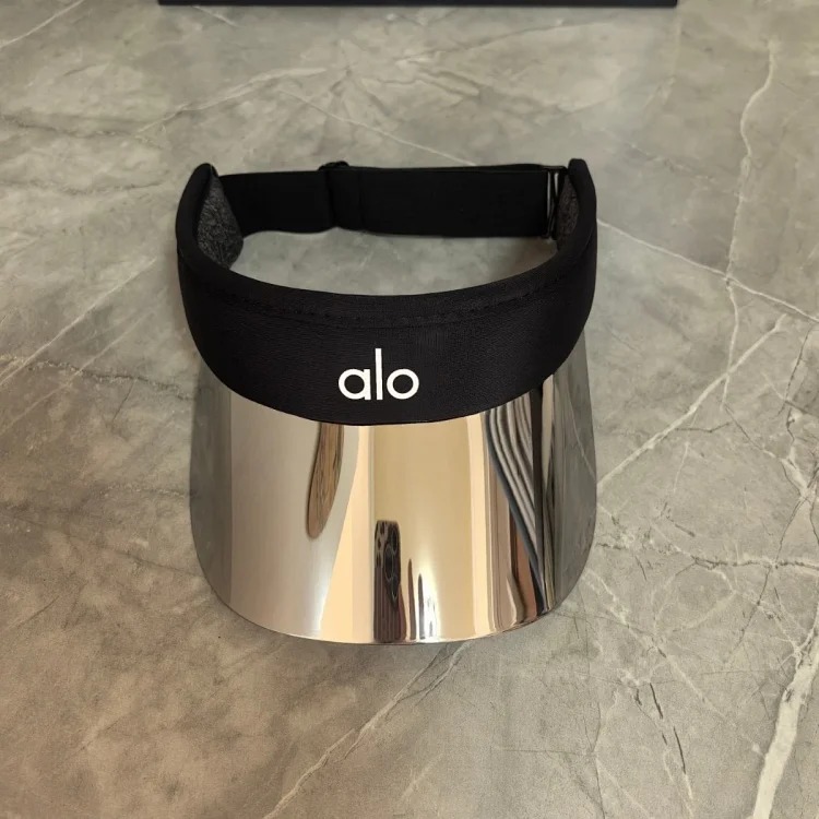Alo new mirror empty top hat summer sports tennis sunshade anti-ultraviolet sunscreen breathable hat