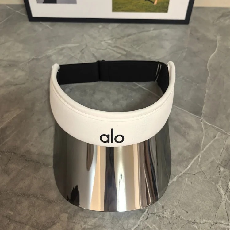 Alo new mirror empty top hat summer sports tennis sunshade anti-ultraviolet sunscreen breathable hat