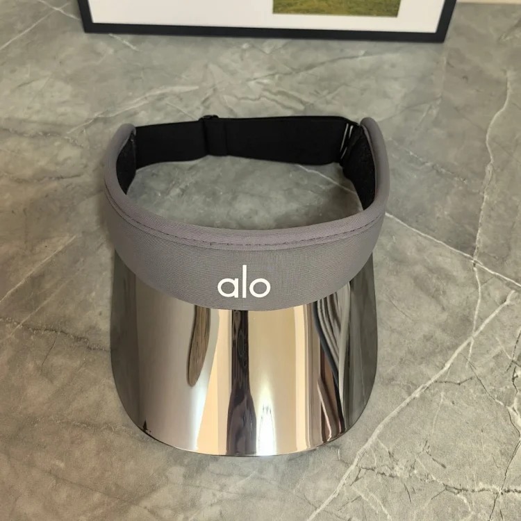 Alo new mirror empty top hat summer sports tennis sunshade anti-ultraviolet sunscreen breathable hat
