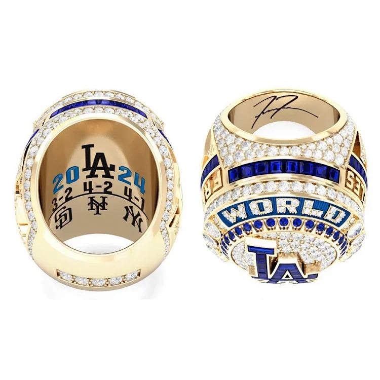 2024-2025 Los Angeles Dodgers MLB championship ring baseball ring new model on the market image 6