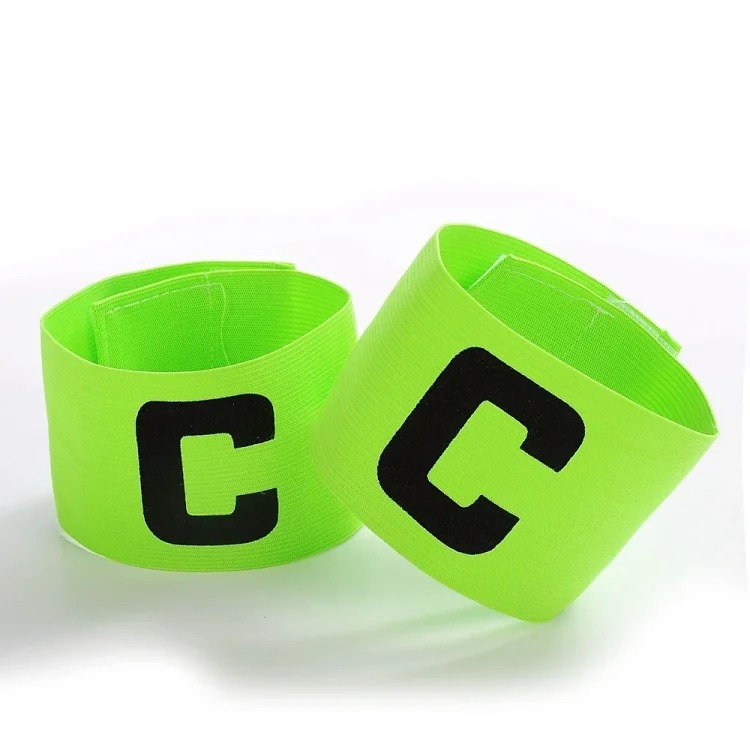 Armband captain football basketball team logo player athlete English letter bag duty uniform c logo manufacturer wholesale
