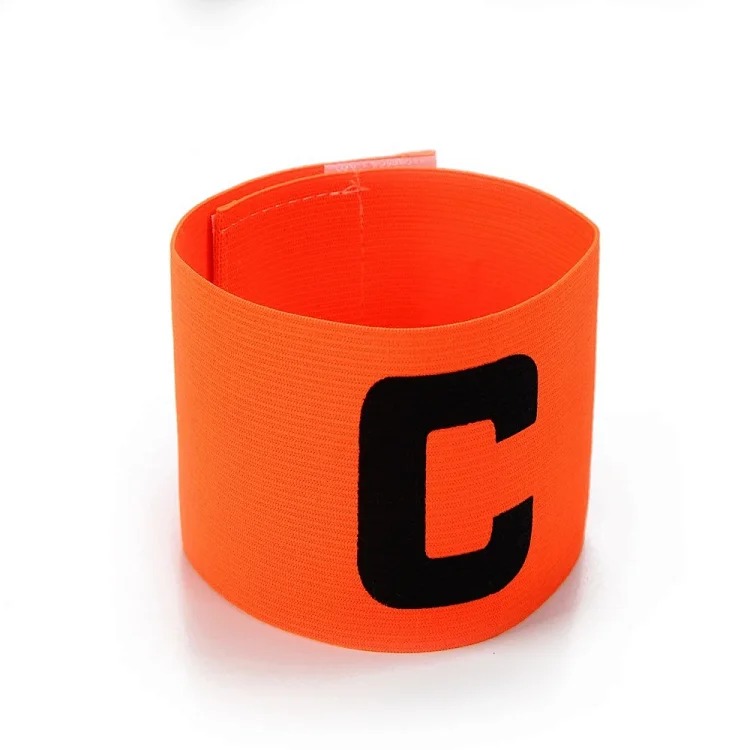 Armband captain football basketball team logo player athlete English letter bag duty uniform c logo manufacturer wholesale