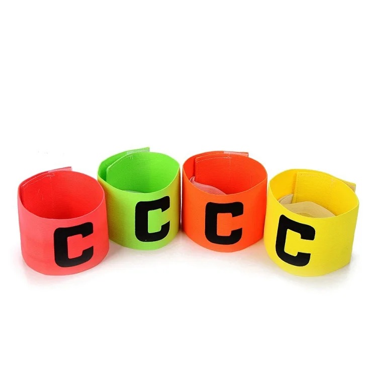 Armband captain football basketball team logo player athlete English letter bag duty uniform c logo manufacturer wholesale