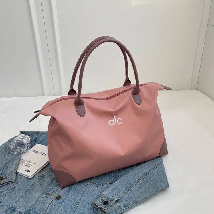 ALO American travel bag for women Korean business trip luggage storage bag large capacity portable sports bag yoga fitness image 2