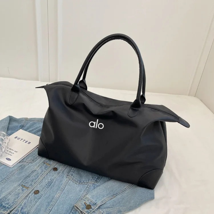 ALO American travel bag for women Korean business trip luggage storage bag large capacity portable sports bag yoga fitness image 5