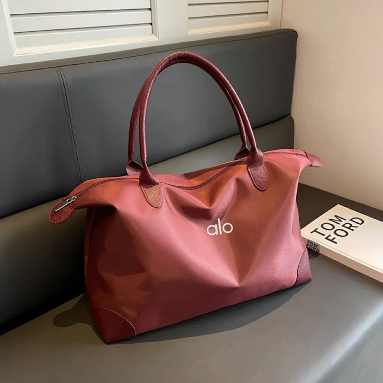 ALO American travel bag for women Korean business trip luggage storage bag large capacity portable sports bag yoga fitness image 6