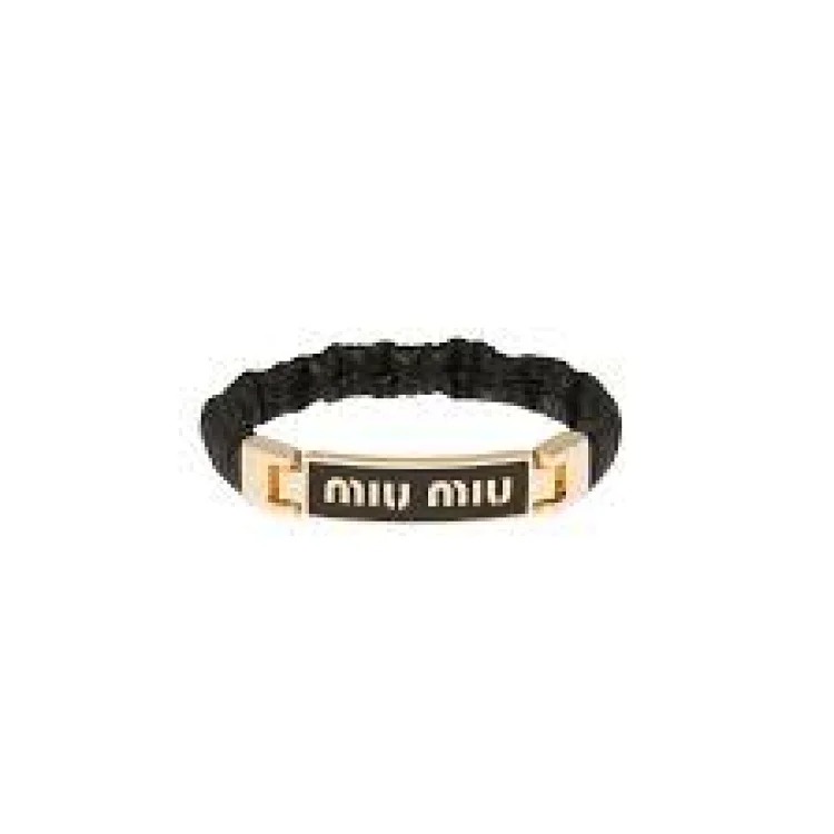 Enamel square brand soft sheepskin pleated bracelet for women new versatile fashion bracelet-CY