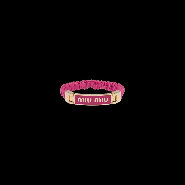 Enamel square brand soft sheepskin pleated bracelet for women new versatile fashion bracelet-CY
