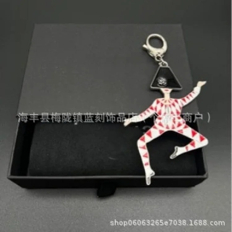 Xiaoxiangjia New Tricorn Hat Human Shape Keychain Christmas Series One Piece Dropshipping