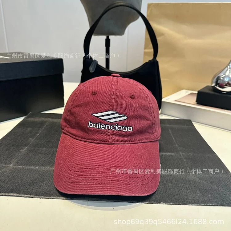 New outdoor baseball cap for men and women, fashionable peaked cap, enlarged head circumference to show face, small wide brim sun hat wholesale