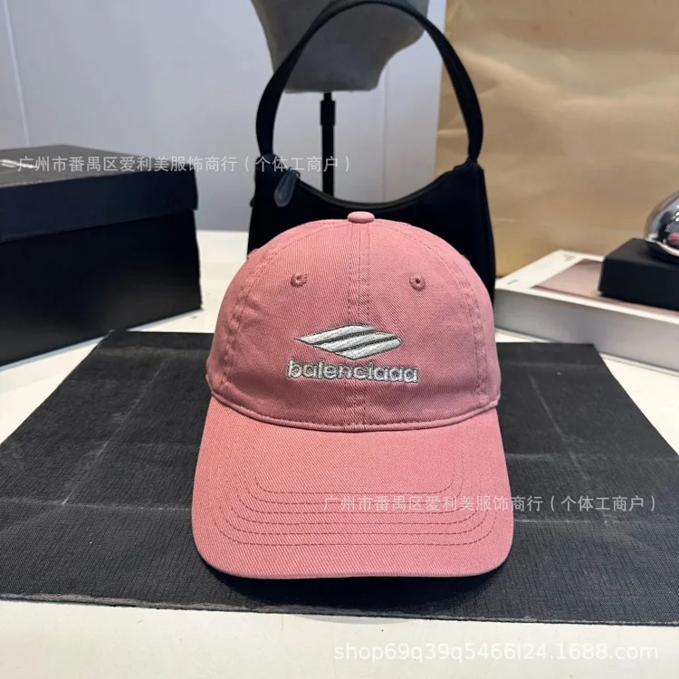 New outdoor baseball cap for men and women, fashionable peaked cap, enlarged head circumference to show face, small wide brim sun hat wholesale