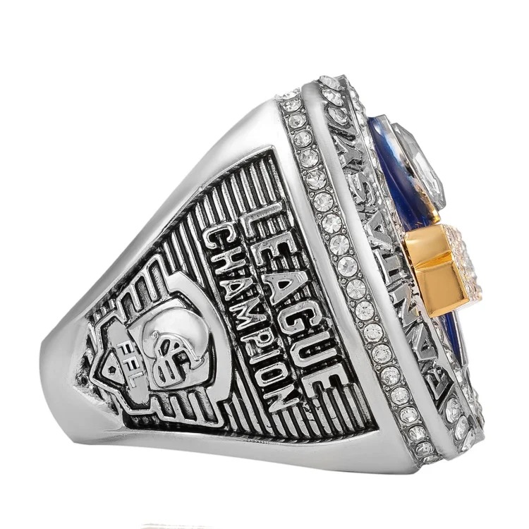FFL 2025 Fantasy Football Championship Ring Two-tone Zinc Alloy Hot Sale on Amazon