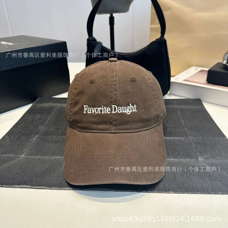 Autumn and winter soft-top baseball cap with embroidered letters, Korean for men and women, casual sunshade, solid color, small peaked cap with face, for men and women, couple