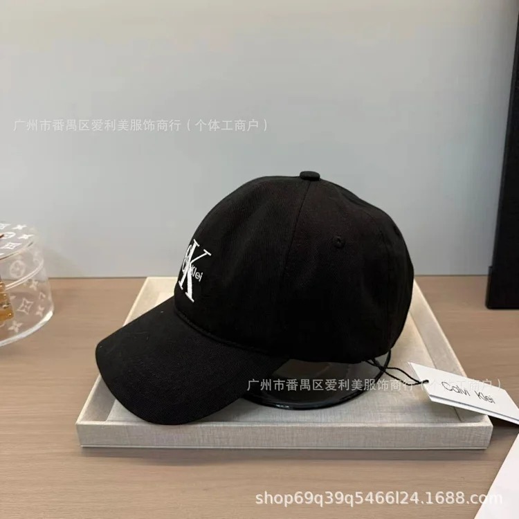Spring and style letter embroidered soft top men's baseball cap outdoor washed curved brim women's fashion peaked cap wholesale